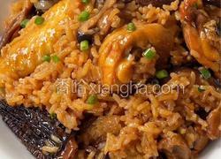 菌菇麻油鸡饭