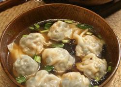 皮蛋鲜肉馄饨