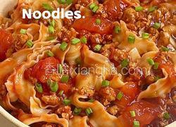 番茄肉酱面