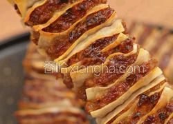 馄饨皮千层肉串