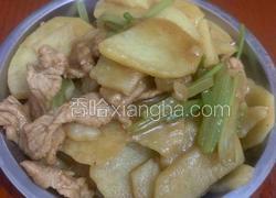 香芹土豆炒肉（免煎版）
