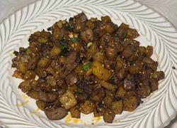 孜然土豆牛肉粒