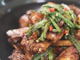 豆角炒仔鸡的做法[图]