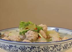 冬瓜汆丸子
