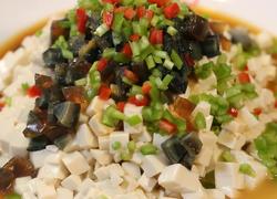 皮蛋豆腐